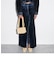 Loey ローイー テキスチャーボウフラットミュール 