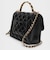 Cressida クレシダ キルトプッシュロックトップハンドルバッグ