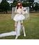 Kyra キラー エンブロイダリーメッシュ スティレットパンプス