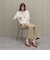 Anita アニータ バックル ポインテッドトゥスリングバックパンプス