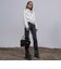 Delfina ミニデルフィナ クロックエフェクト ベルトトートバッグ