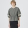 バブルジャカードペプラムブルゾン