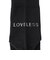 25AW EXCLUSIVE!!【Tabio/タビオ】「LOVELESS」ロゴソックス メンズ