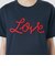 LOVEコード刺繍Tシャツ