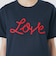 LOVEコード刺繍Tシャツ