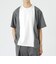 ストライプブロッキングTシャツ