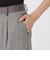 ウールミックス シアーワイドパンツ