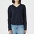 【CASHWOOL】 ウォッシャブルラメVネックニット