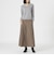 【CASHWOOL】 ウォッシャブルラメVネックニット
