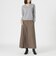 【CASHWOOL】 ウォッシャブルラメVネックニット