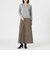 【CASHWOOL】 ウォッシャブルラメVネックニット