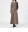 【CASHWOOL】 ウォッシャブルラメVネックニット