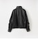シンセティックレザーモーターサイクルジャケット