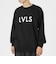【LVLS】 フロッキーロゴ スウェット