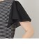 ボーダーカットソーコンビ ワンピース