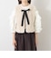 エアリーカールファー ショートジレ