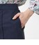 シャンブレーデニム ワイドパンツ