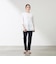プレーティング天竺 レースコンビカットソー