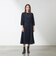 ストライプドットジャカード フレアスカート