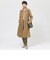 【カタログ掲載品】【ウォッシャブル】パンサープリントロングコート