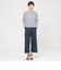 【接触冷感】【UVカット】【ウォッシャブル】メリルハイテンションワイドパンツ
