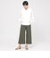【接触冷感】【UVカット】【ウォッシャブル】メリルハイテンションワイドパンツ