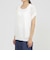 【SANYO Style EDITION掲載】【ウォッシャブル】アイレットメッシュレイヤードニット