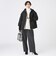 【SANYO Style EDITION掲載】【ウォッシャブル】2WAYスムースタフタダウンジャケット