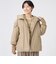 【SANYO Style EDITION掲載】【ウォッシャブル】2WAYスムースタフタダウンジャケット