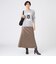 【SANYO Style EDITION掲載】【ウォッシャブル】ウルフカレッジロゴニットプルオーバー