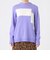 【SANYO Style EDITION掲載】【ウォッシャブル】ブロッキングウールニットプルオーバー