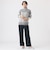 【美シルエット・ウォッシャブル】ストレッチツイルタックパンツ