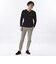 ＊Safari11月号掲載＊ベロアジャージーキーネックカットソー