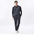 【セットアップ対応】ストライプフリースパーカ