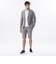 【PRIMA COLLECTION】リーフにじみプリントショートパンツ