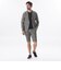 【PRIMA COLLECTION】リーフにじみプリントショートパンツ