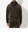 【セットアップ対応】ストライプフリースパーカ
