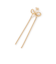 【Saskia Diez】リボンピアス《WEB＆EPOCA THE SHOP店舗限定》