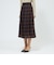 【EPOCA STORIA】オンブレーチェックスカート 《WEB＆EPOCA THE SHOP店舗限定》