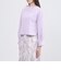 【La maglia】 アシンメトリーカラーニット