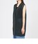 【La maglia estate】 メッシュニットロングジレ
