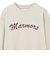 【marmors】ロゴスウェット《WEB＆EPOCA THE SHOP店舗限定》