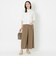 【DRESOPHY】シルキースムースワイドパンツ