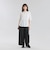 GREY LABEL ストライプショートスリーブレギュラーカラーシャツ