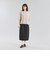 GREY LABEL リネンナイロンスカート