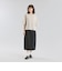 GREY LABEL リネンナイロンスカート