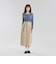 GREY LABEL リネンナイロンスカート