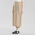 GREY LABEL リネンナイロンスカート