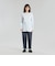 GREY LABEL ストライプバンドカラーシャツ