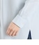 GREY LABEL ストライプバンドカラーシャツ